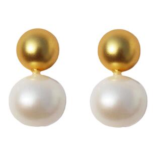 法式耳环小众设计感 高级眼花缭乱实在太美系列珍珠宴925银针耳钉