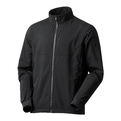 男超轻量软壳夹克运动外套一体梭织耐磨保暖透气登山通勤-ZT1020