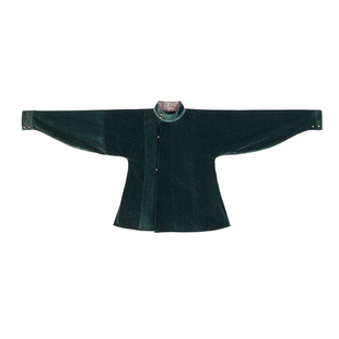 听旬金银错秋冬新款汉服女原创新中式改良曲领衫上衣日常通勤褶裤