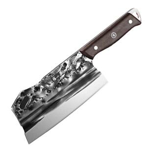 张小泉菜刀家用锻打斩切两用刀官方旗舰店正品厨房切片砍骨头刀具