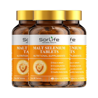 sorlife硒片3瓶补硒免疫力富硒