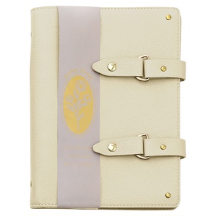 文创艺质感A5活页手账本定制可换内芯旅游记录随行集邮笔记本本子软皮空白本原创手帐本高颜值素描绘画日记