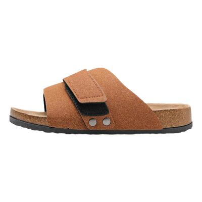 NewRockstarChoppa 夏季软木勃肯拖鞋男外穿防滑沙滩休闲一字凉拖