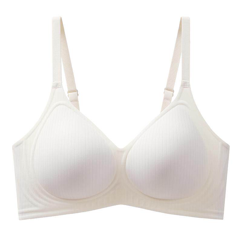 无痕内衣女小胸聚拢薄款提拉收副乳防下垂美背固定杯无钢圈文胸罩