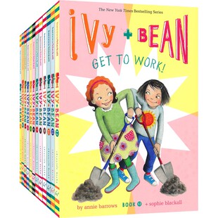 Ivy and Bean 艾薇和豆豆 01-12 初级章节书 赠音频 校园成长故事 友谊主题 儿童英语课外读物 6-10岁 英文原版进口图书