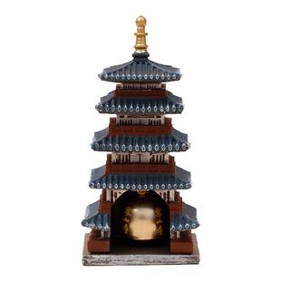 有九文化苏州冰箱贴寒山寺撞钟文创树脂微缩建筑磁贴旅游个性纪念