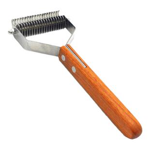 布偶猫梳毛专用猫咪去底绒梳子长毛打结褪打薄梳狗狗去浮毛神器