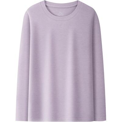 思篇女士圆领简约打底衫上衣