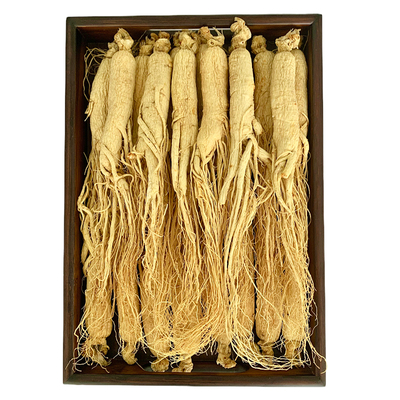 白参长白山人参林下野山生参中药材干人参整支切片泡酒特大生晒参