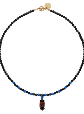 边顶开始项链手工串珠原创设计