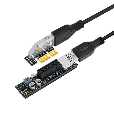 PCI-E延长线2米无损传输使用灵活
