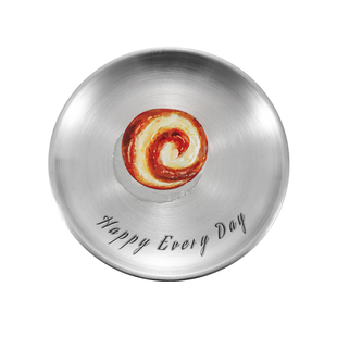 吐骨碟轻奢高级感精致骨碟盘家用高档不锈钢吐骨头碟高端新款