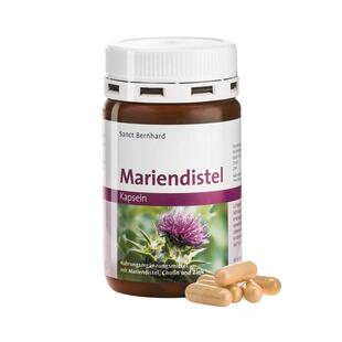 德国圣伯德护肝片奶蓟草水飞蓟素胶囊解酒加班熬夜原装进口