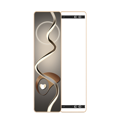 全身镜隐藏式推拉镜家用