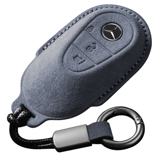 适用奔驰钥匙套GLE3450E级e300lglC260包gla级200LB车改装S替换壳