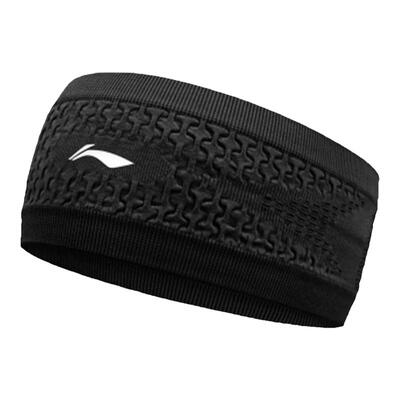 李宁运动发带女加宽吸汗束发发箍