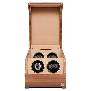 Rapport英国摇表器Perpetua四表位手表上弦器进口实木晃表器