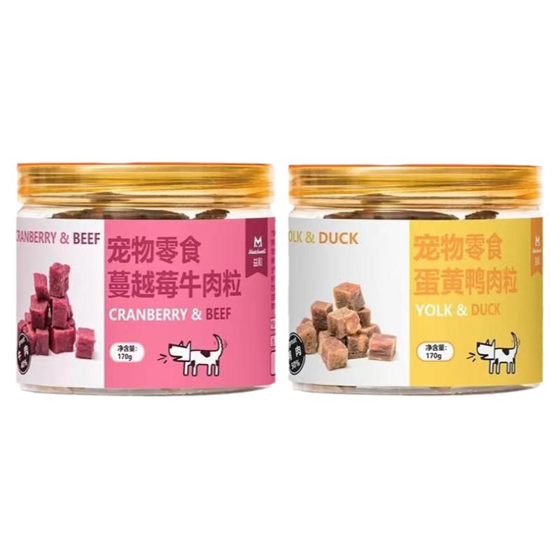 牛肉粒鸭肉粒益和训狗奖励狗肉干