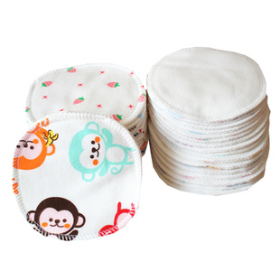 孕产妇防溢乳垫可洗式纯棉纱布哺乳期透气加厚可水洗溢乳垫隔奶垫