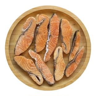 可乐家宠物零食冻干三文鱼块厚原切狗狗猫咪营养配餐鱼油蓝猫柯基