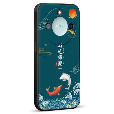 秋昊适用于荣耀x60中式禅意手机壳brc-an00高颜值风景画honorx60软硅胶保护套6.8寸全包防摔huawei网红爆款ry