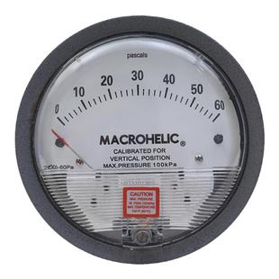 差压表洁净室净化压差表空养殖负压表风压表压力表0-60pa压差计