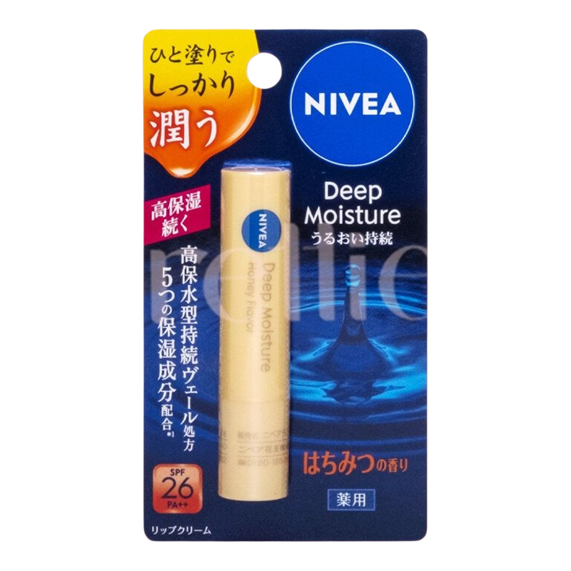 妮维雅 极保湿护唇膏蜂蜜香2.2克蜂蜜味滋润长效保湿秋冬补水保湿