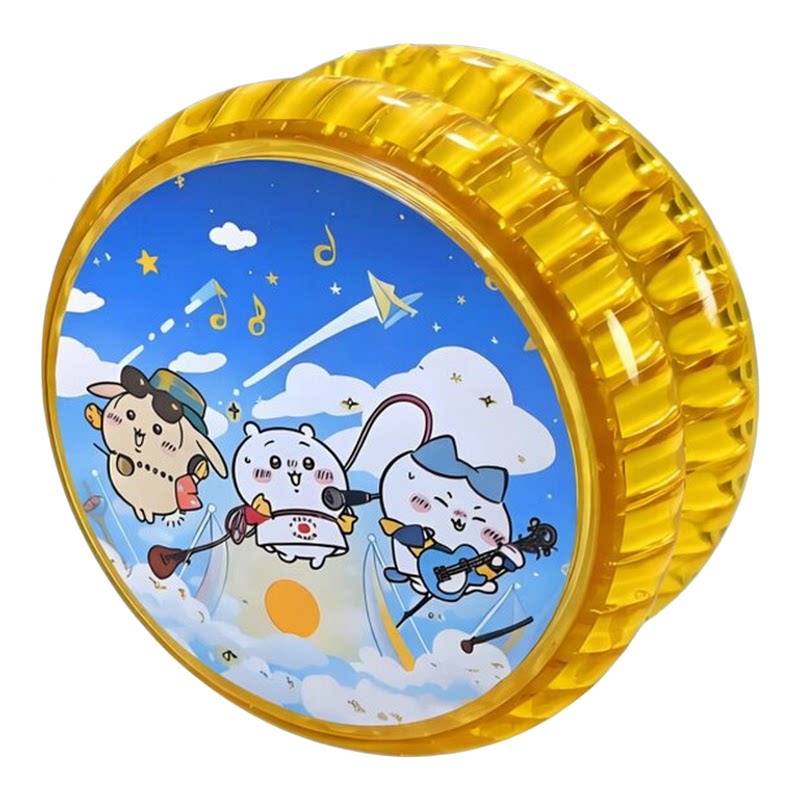 活睡眠悠悠球发光双灯儿童元神布布卡哇卡通之刃溜溜球多色球新K