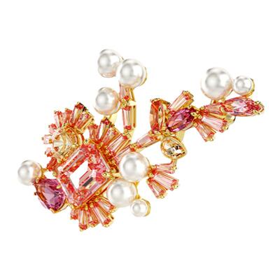 施华洛世奇花朵女胸针