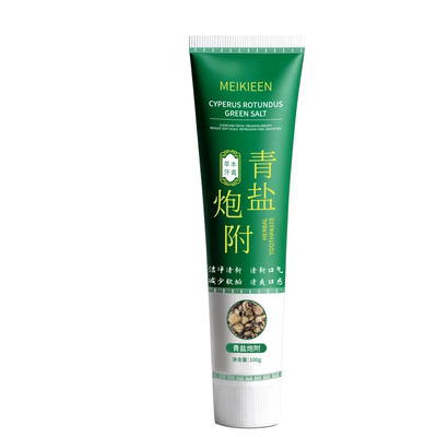 中草药牙膏青盐炮附子草本植萃