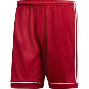 Adidas/阿迪达斯正品新足球男子 足球训练短裤 校园红 BJ9226