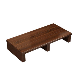 脚踏垫脚凳楼梯台阶防滑垫脚办公室桌下搁脚凳实木增高台垫高底座