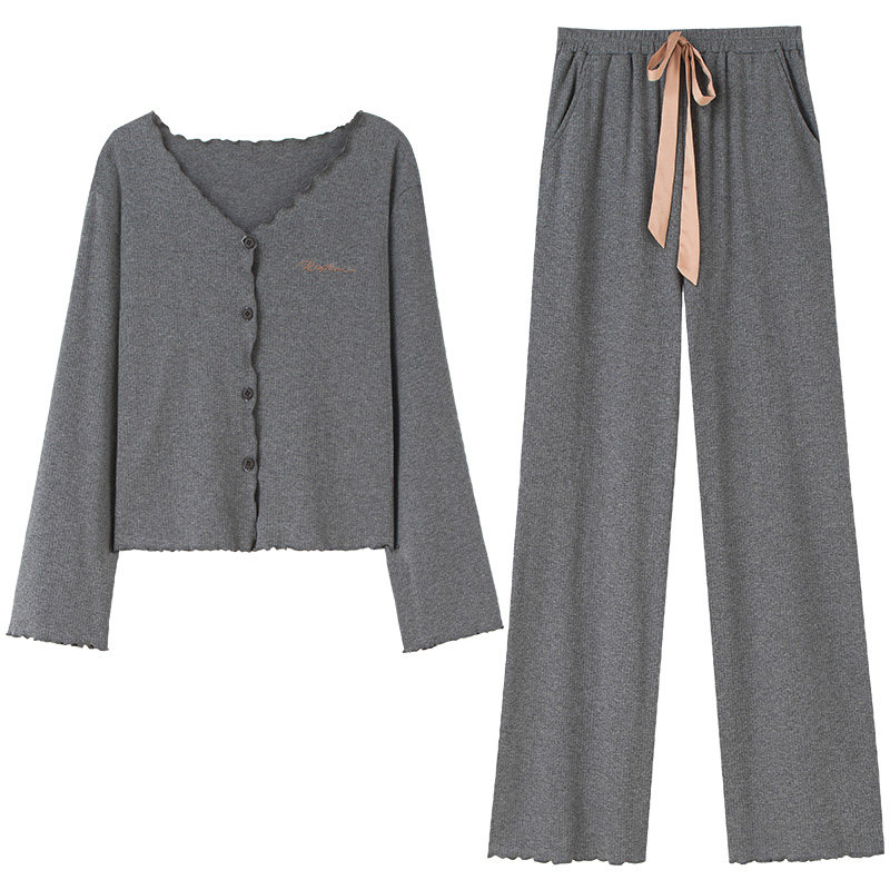 妮狄娅纯棉女时尚休闲家居服套装