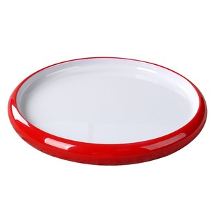 密胺仿瓷盘子商用火锅菜碟创意圆形西餐厅菜盘面盘饭店餐具凉菜盘