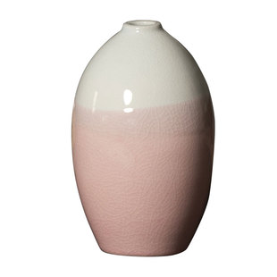 景德镇复古文艺陶瓷小花瓶水培植物桌面摆件室内手工台面装饰花器