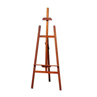 多索多西黄松木画架1.5米1.75米多功能折叠画板画架套装4K美术画板支架式木制油画架子展示架木制广告展架