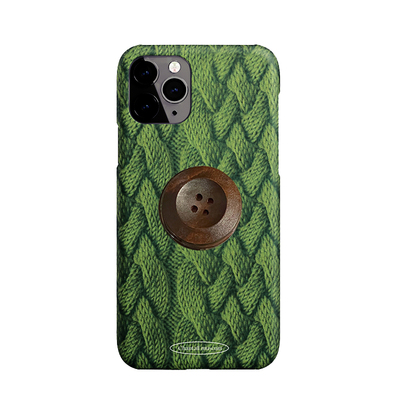 青桃苹果17pro菲林毛衣手机壳