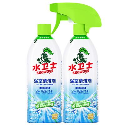 水卫士浴室清洁剂厕所除水垢瓷砖
