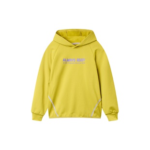 EBAER儿童连帽卫衣2026春季新款男女童方格绒运动休闲上衣抑菌潮