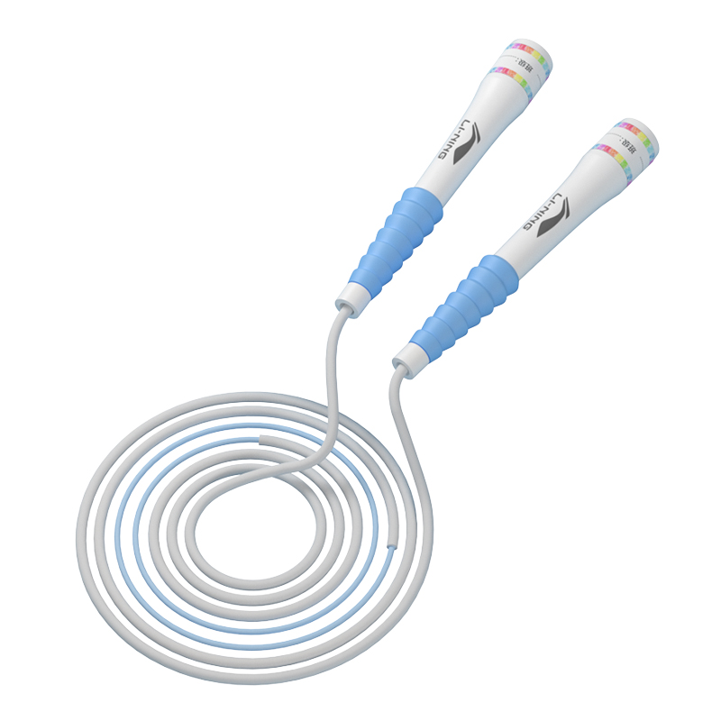 李宁沙专业式 跳绳儿童小学生专用 初学小孩竞速三年级专业绳子