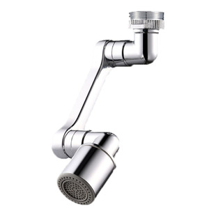 万向机械臂水龙头延伸器洗脸盆多功能可旋转水嘴万能接头防溅神器