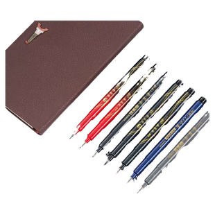 日本zebra斑马牌秀丽笔小楷字帖软笔软头黑色细楷成人书法练字签名科学仿毛笔钢笔式中楷美术用专海绵头极细