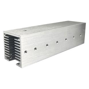 三极管功率管散热片铝U型散热铝型材风冷扇散热器宽40高40长定制