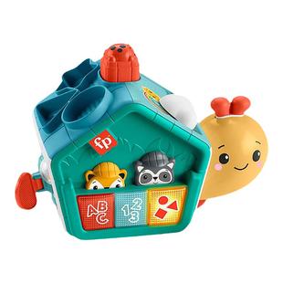 费雪 Fisher Price 探索学习六面盒形状配对认知双语早教宝宝玩具