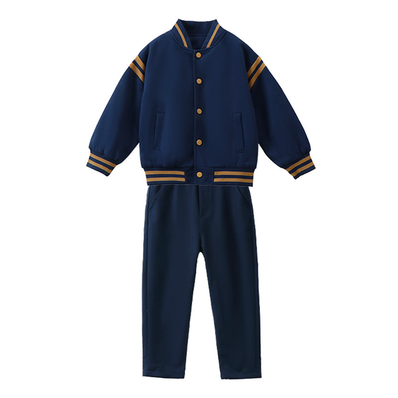 英伦学院风小学生校服套装棒球服新毛衣马甲儿童演出班服幼儿园服