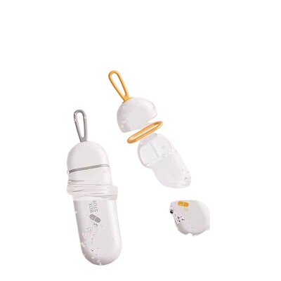 便携药盒迷你随身分装盒切药密封