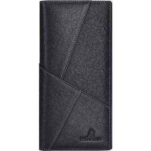 稻草人男士钱包长款真皮2025新款牛皮钱夹正品皮夹生日礼物送男友