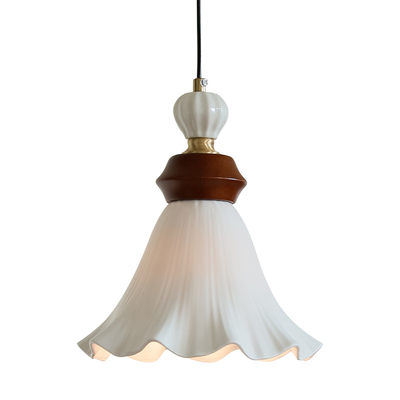 中古风可调节高度床头吊线灯