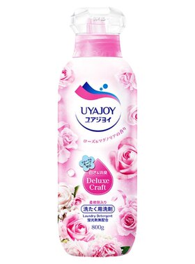 日本亚乐玫瑰香氛香水洗衣液强力去污正品持久留香72小时护衣固色