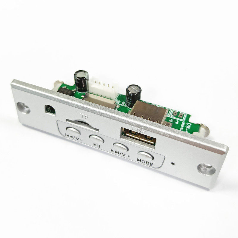 ct10e无功放无FM 迷你5V-12V供电MP3解码TF卡解码板送线和遥控器